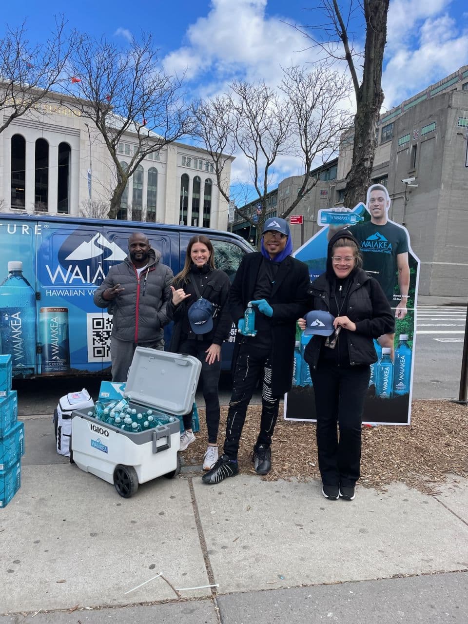 New York experiential marketing activation with brand ambassadors in Times Square